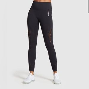 NWOT Gymshark Seamless Leggings - Black - Size S